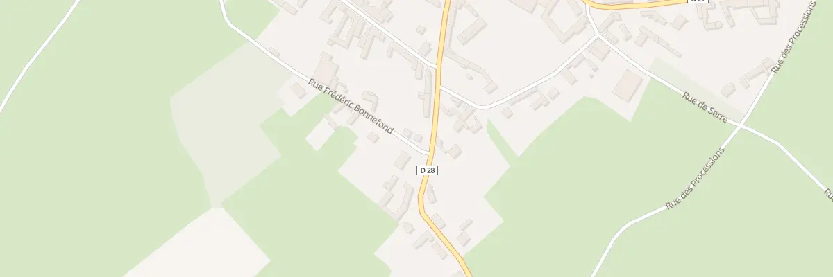 Plan du 5 Rue de Mailly à Hébuterne