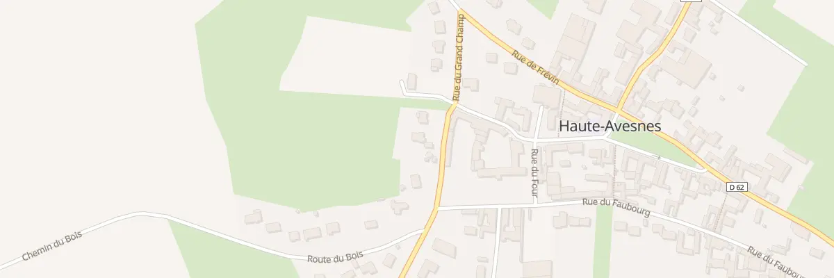 Plan du 3 Rue d’Habarcq à Haute-Avesnes