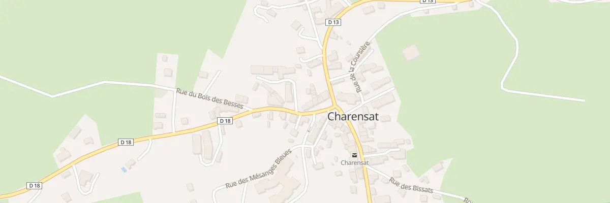Plan du 5249 Le Bourg à Charensat