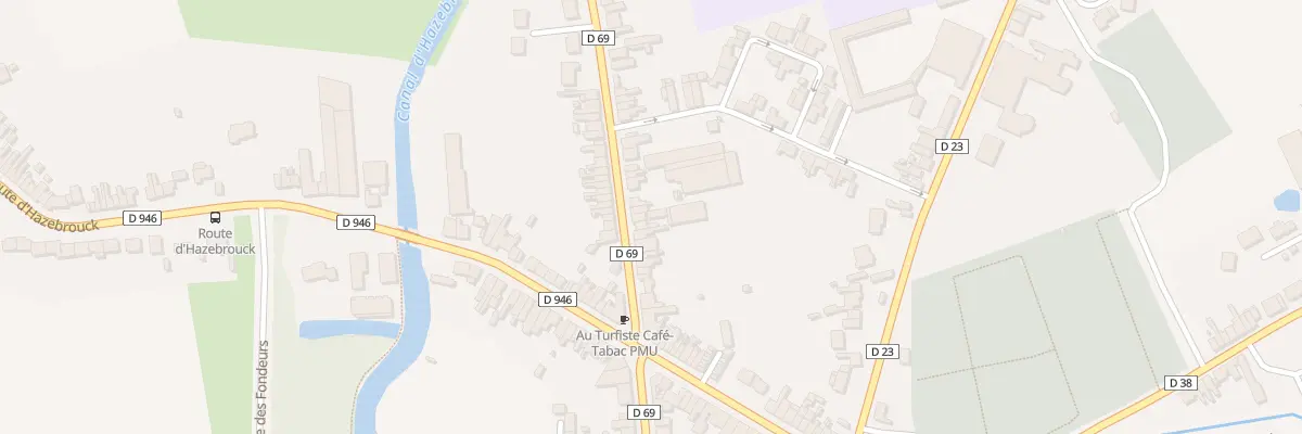 Plan du 18 Rue Gambetta à Merville