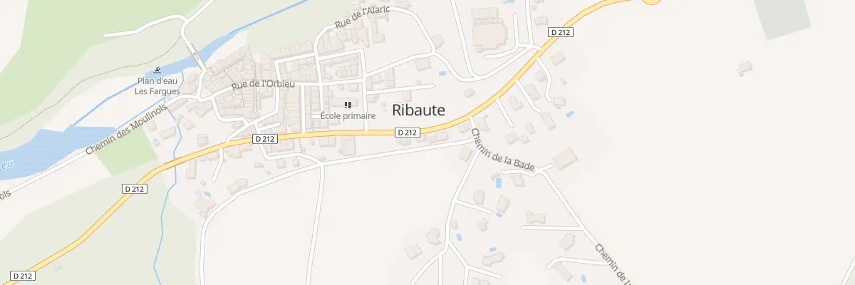 Plan du 12B Av des Corbières à Ribaute