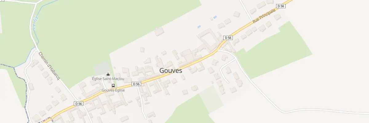 Plan du 16 Rue Principale à Gouves