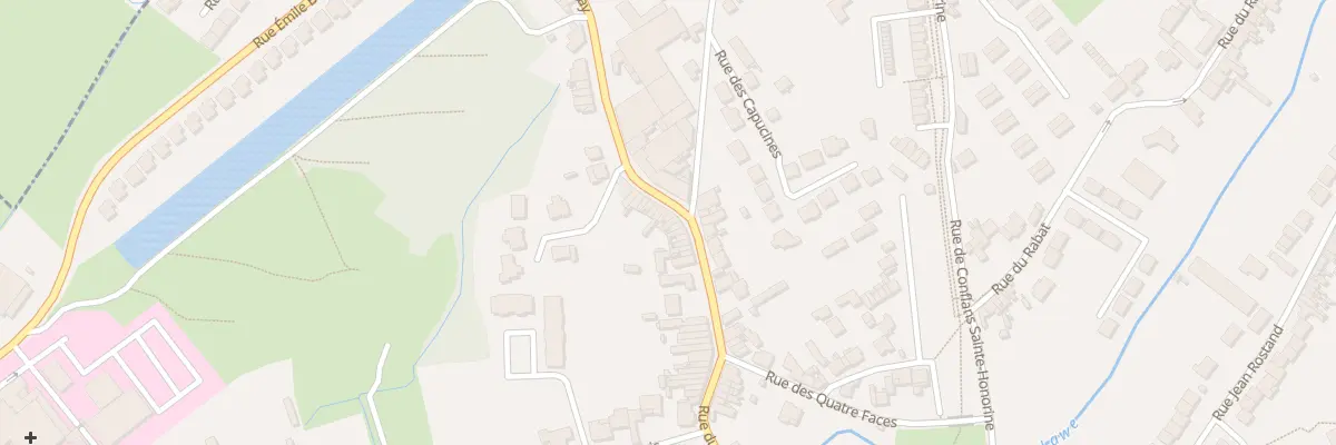 Plan du 267 Rue du Quai de Bruay à Béthune