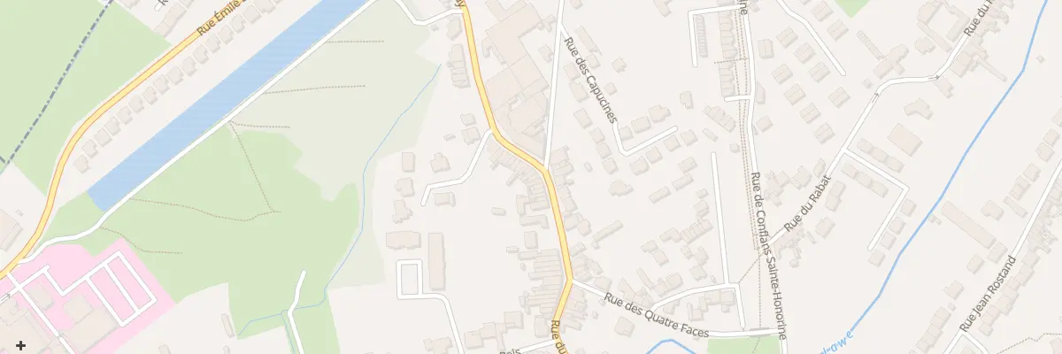 Plan du 261 Rue du Quai de Bruay à Béthune