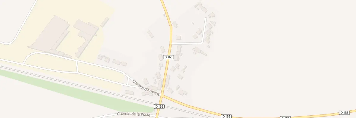Plan du 6 Rue de Bayonvillers à Guillaucourt