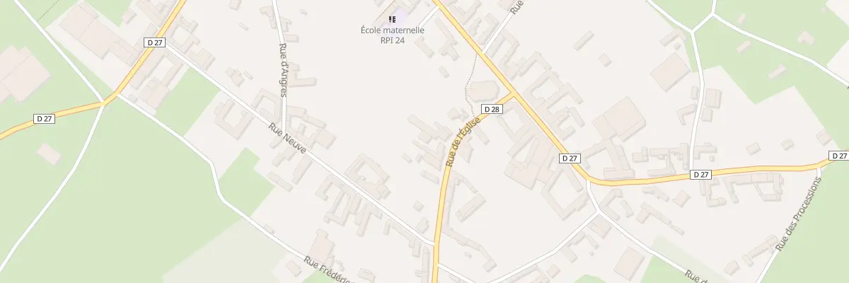 Plan du 5 Rue de l’Eglise à Hébuterne