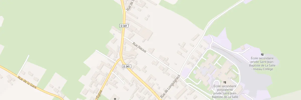 Plan du 7 Rue Neuve à Camblain-l’Abbé