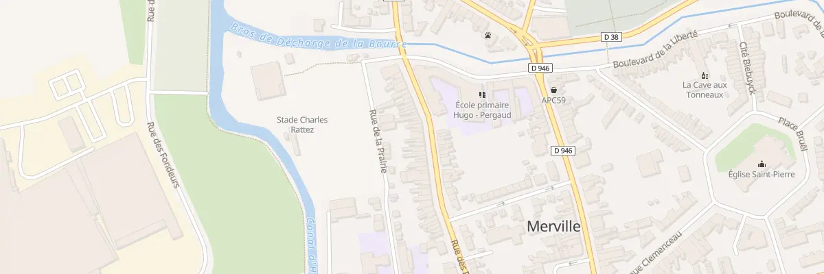 Plan du 71 Rue des Pretres à Merville