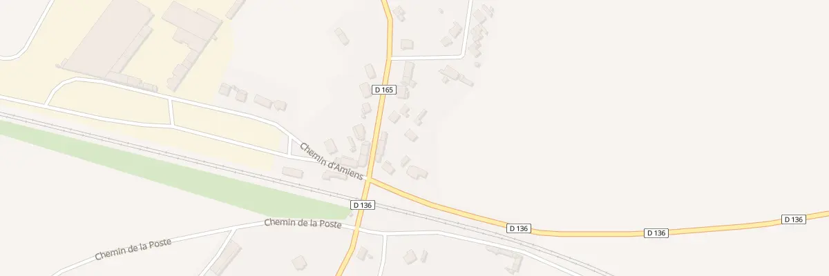 Plan du 2B Rue de Bayonvillers à Guillaucourt