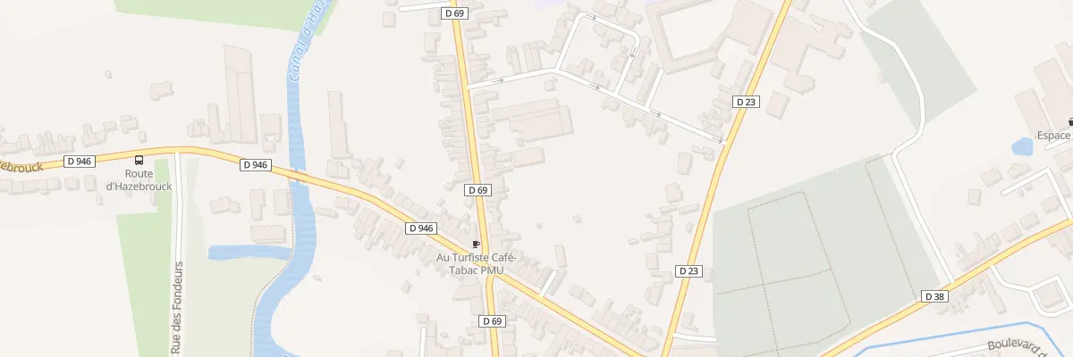 Plan du 12 Rue Gambetta à Merville