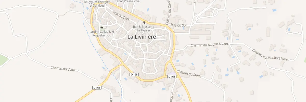 Plan du 14 Rue de l’Ancien Four à La Livinière