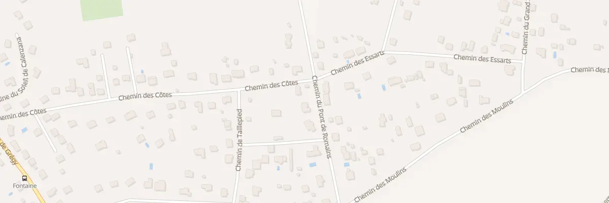 Plan du 11 Rue du Pont des Romains à Évry-Grégy-sur-Yerre