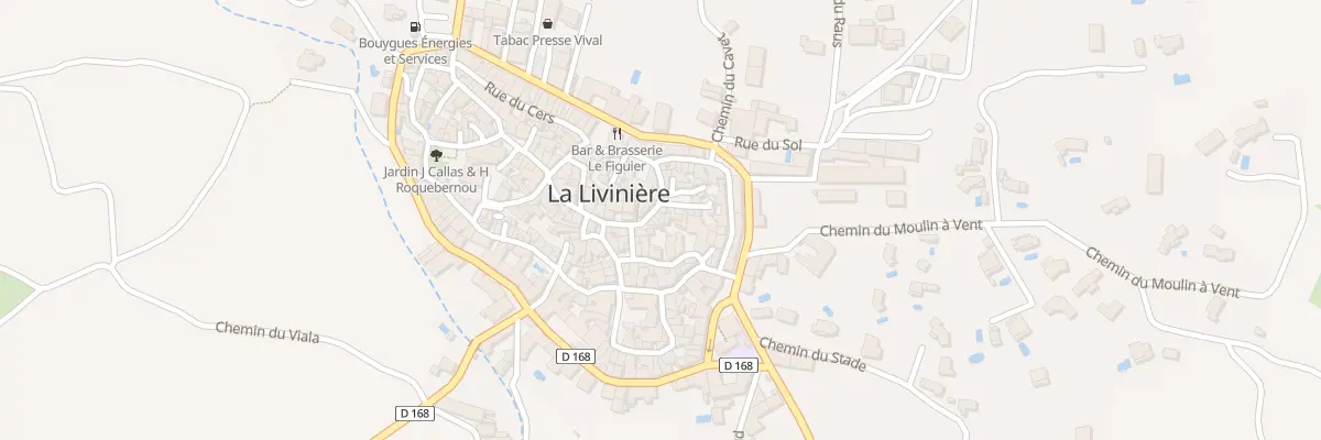 Plan du 14 Rue du Gourguet à La Livinière