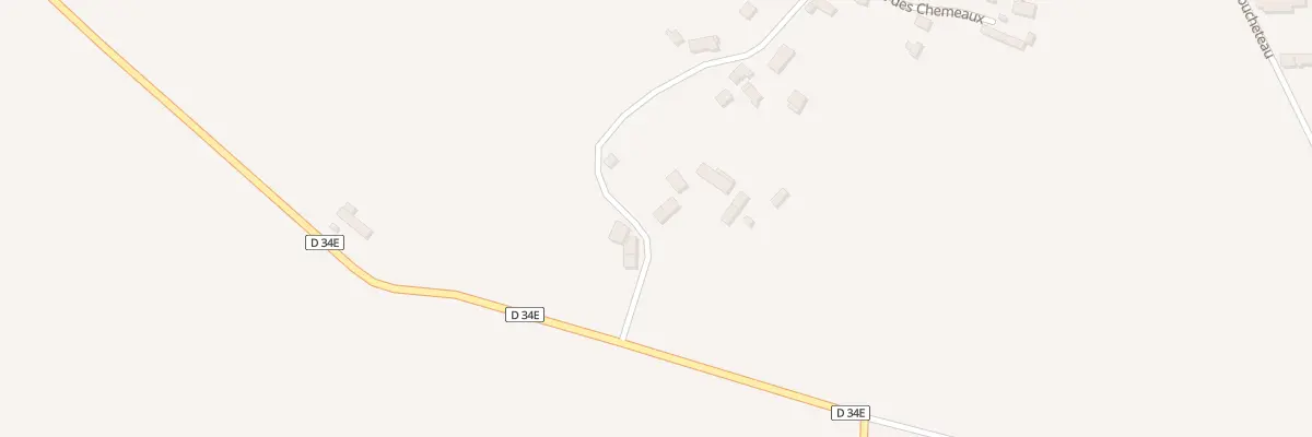 Plan du 1 Les Chemeaux à Bussy