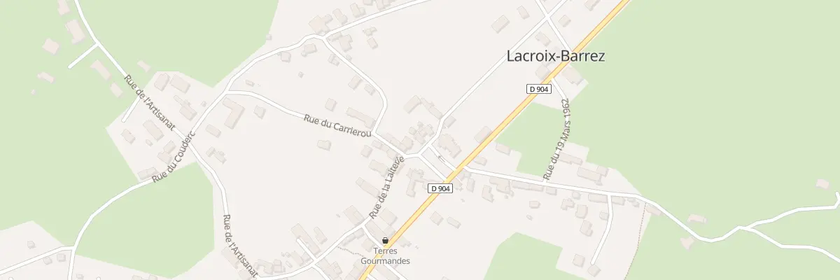 Plan du 4 Pl du Cardinal Verdier à Lacroix-Barrez