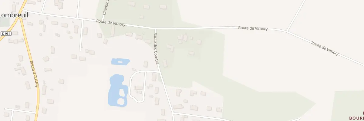 Plan du 5079 Rte de Vimory à Lombreuil