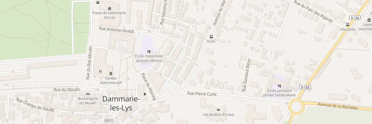 Plan du 165 Rue Claude Debussy à Dammarie-les-Lys