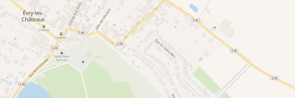 Plan du 2 Rue des Acacias à Évry-Grégy-sur-Yerre