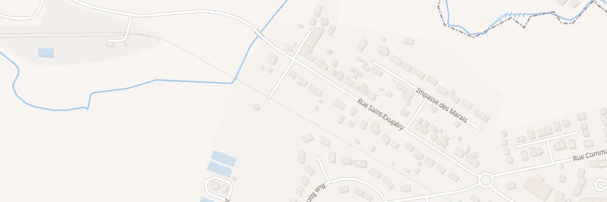 Plan du 99 Rue Saint Exupéry à Avord