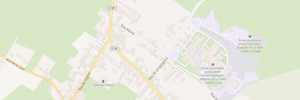 Plan du 10 Rue Neuve à Camblain-l’Abbé