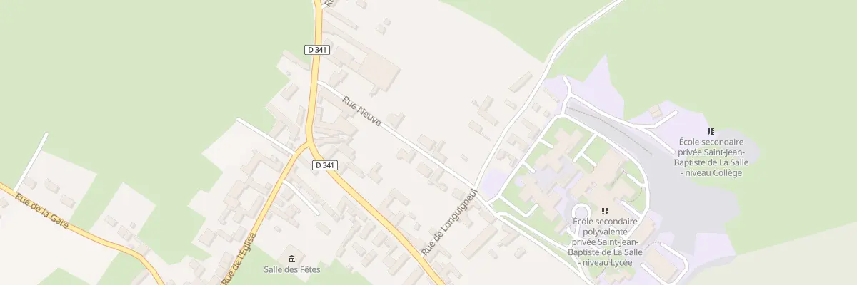 Plan du 9 Rue Neuve à Camblain-l’Abbé