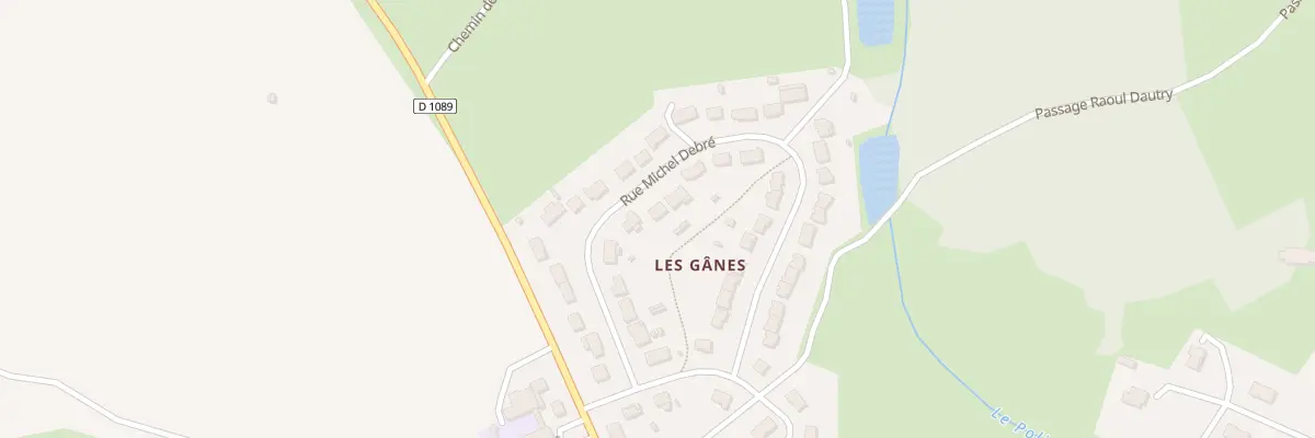 Plan du 421 Rue Michel Debré à Villebret