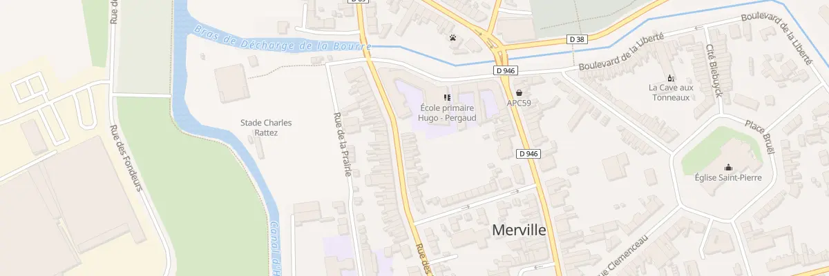 Plan du 52 Rue des Pretres à Merville