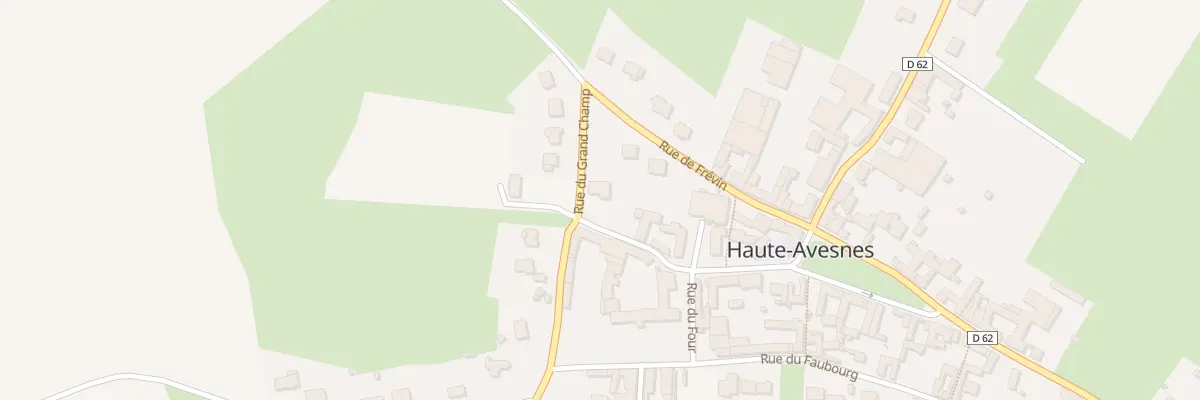 Plan du 2 Rue de la Place à Haute-Avesnes