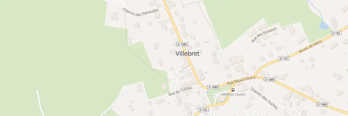 Plan du 398 Rue Raoul Dautry à Villebret