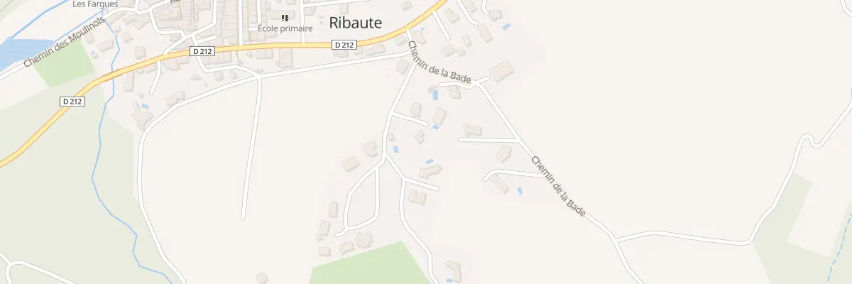 Plan du 9 Barilles à Ribaute