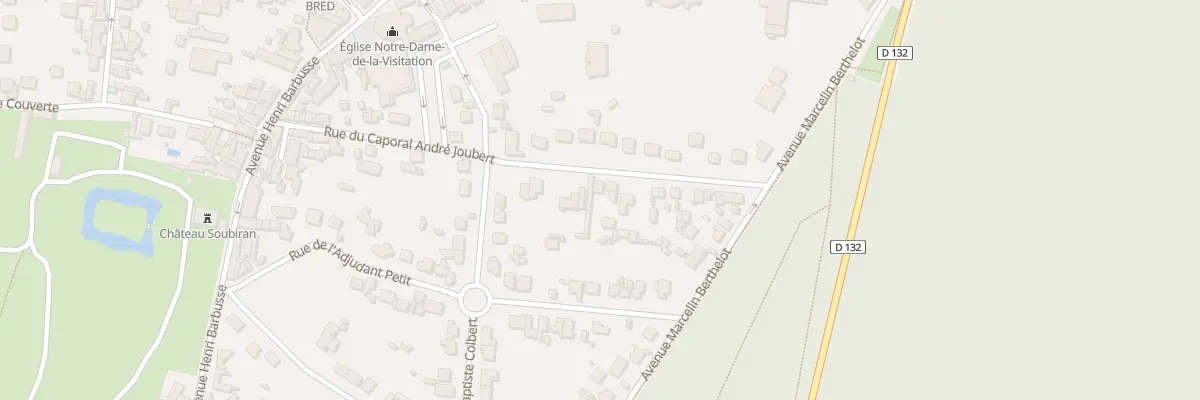 Plan du 266 Rue du Caporal Joubert à Dammarie-les-Lys