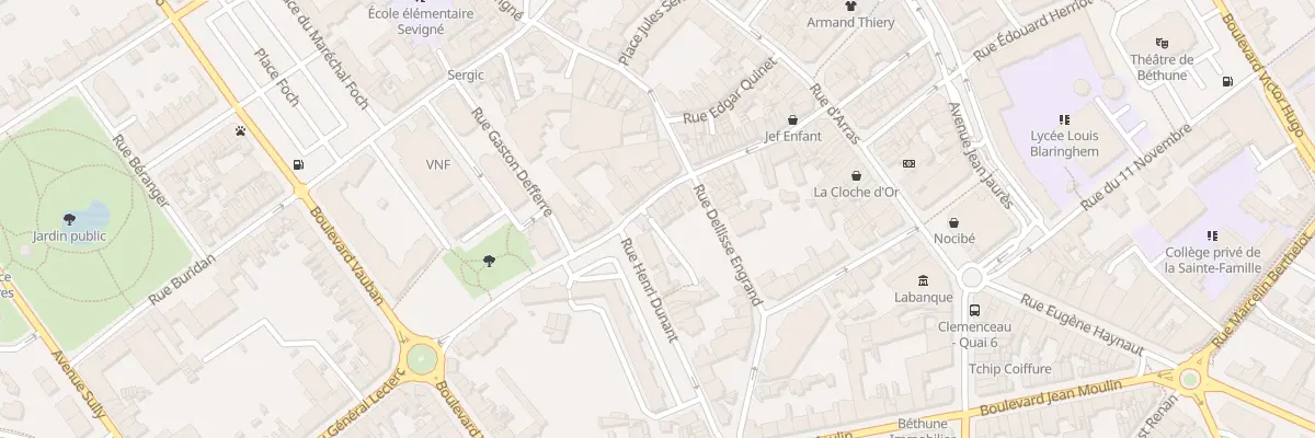 Plan du 141 Rue Saint Pry à Béthune