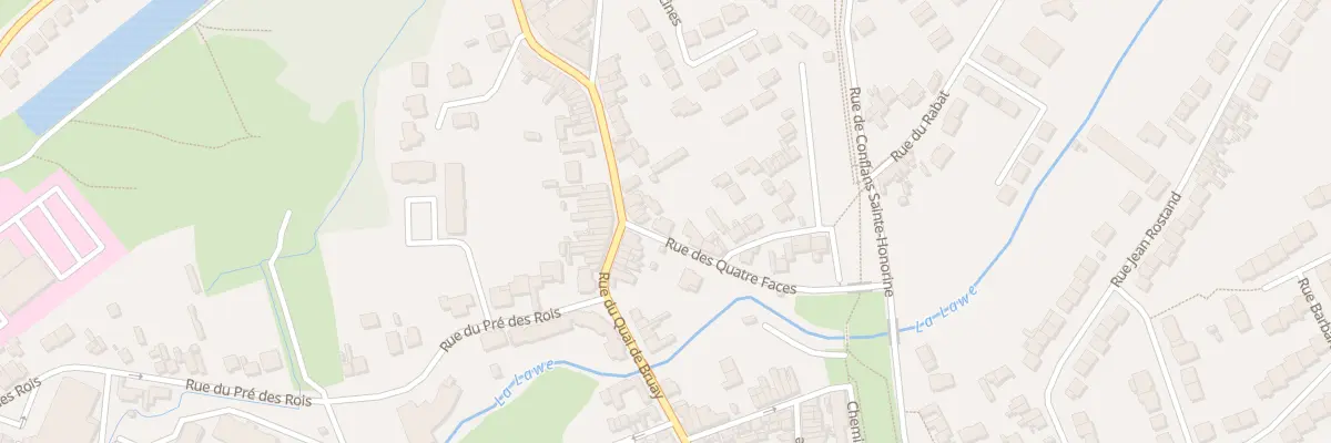 Plan du 23 Rue des 4 Faces à Béthune