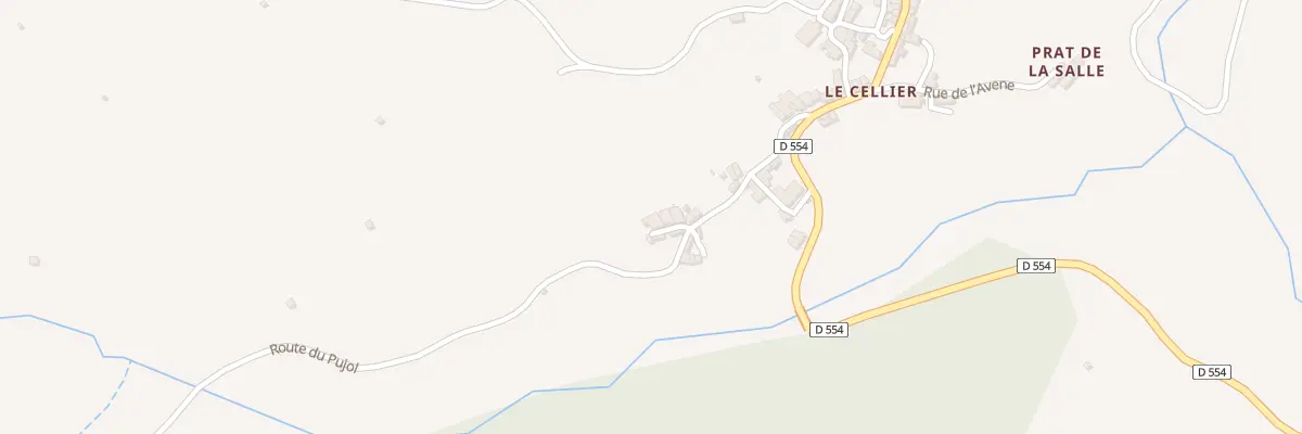 Plan du 5432 Le Cellier à Laval-Roquecezière