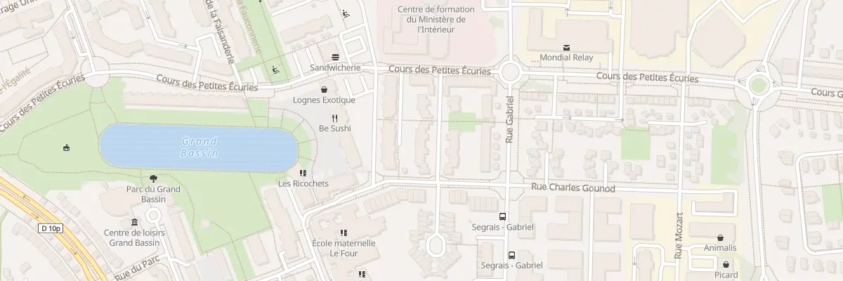 Plan du 9 Rue de l’Aiguillon à Lognes