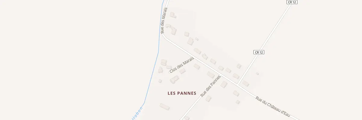 Plan du 5 Rue des Marais à Farges-en-Septaine