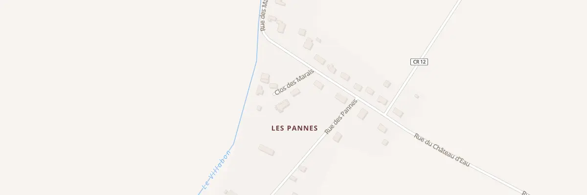 Plan du 1 Clos des Marais à Farges-en-Septaine