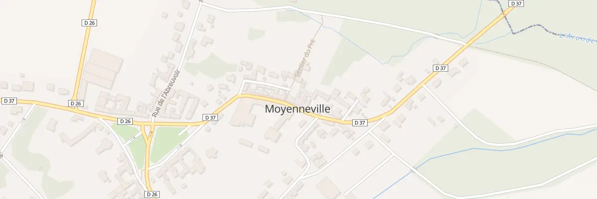 Plan du 161B Rue de Gournay à Moyenneville