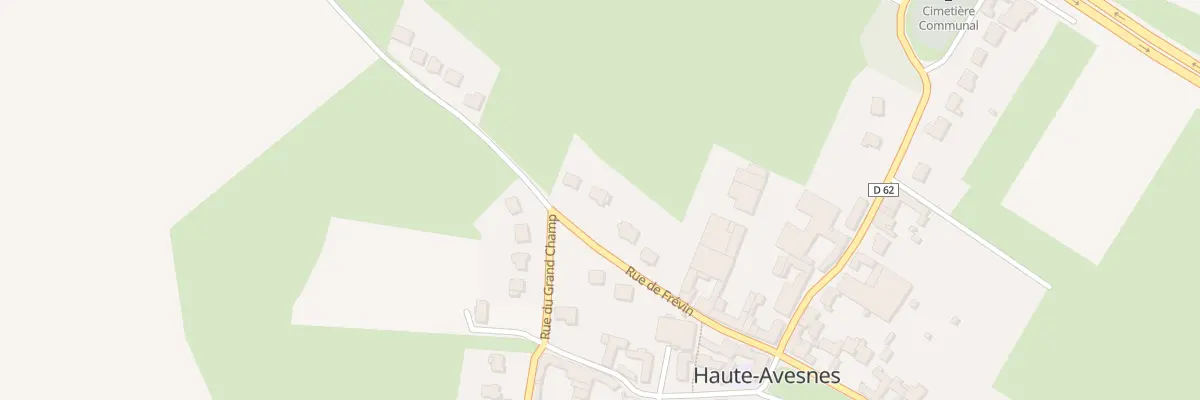 Plan du 11 Rue de Frevin à Haute-Avesnes