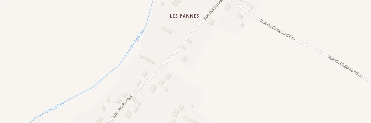 Plan du 30 Rue des Pannes à Farges-en-Septaine