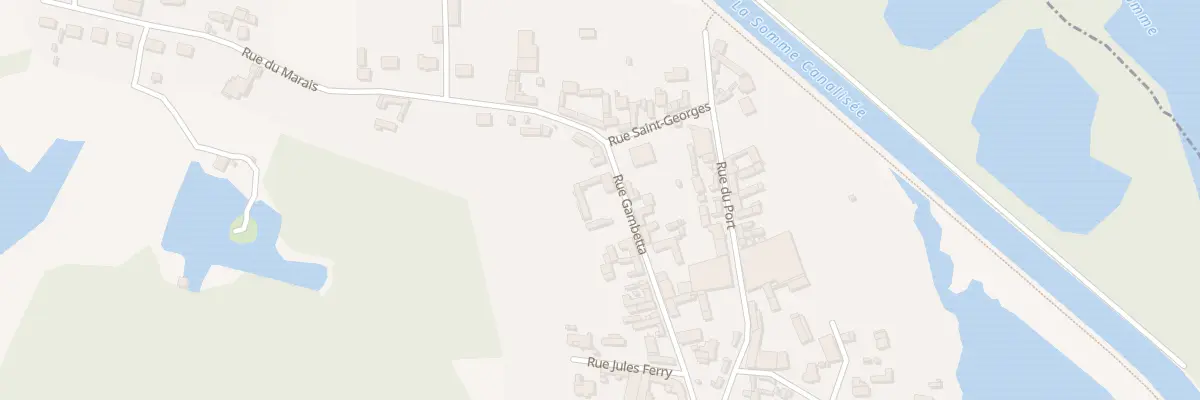 Plan du 13 Rue Gambetta à Cerisy