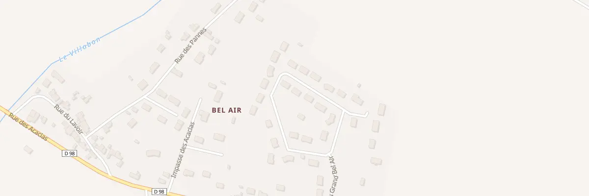 Plan du 20 Rue du Grand Bel Air à Farges-en-Septaine