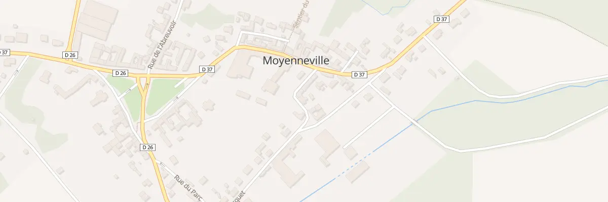 Plan du 57 Rue du Tour de la Chapelle à Moyenneville