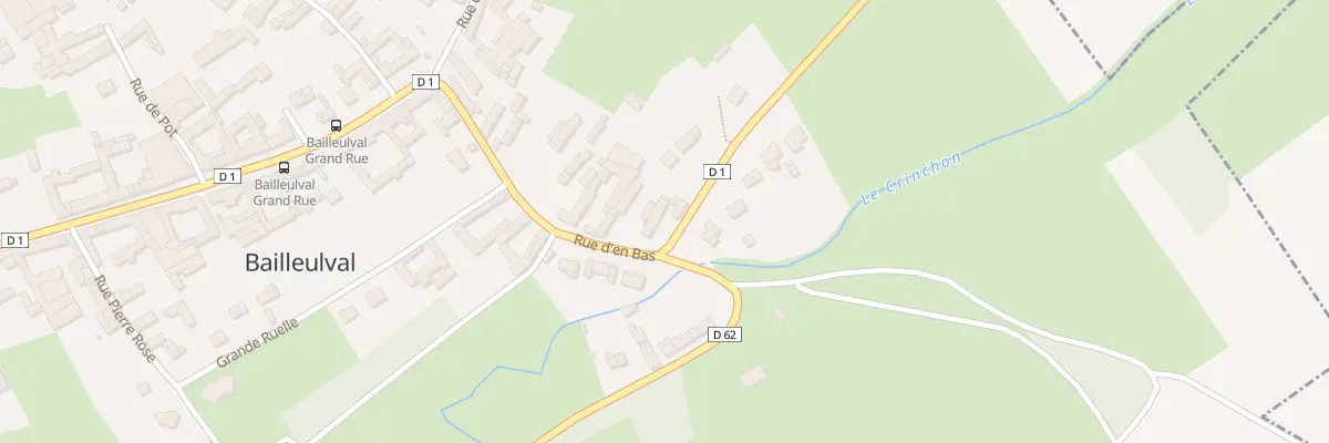 Plan du 11 Rue d’En Bas à Bailleulval