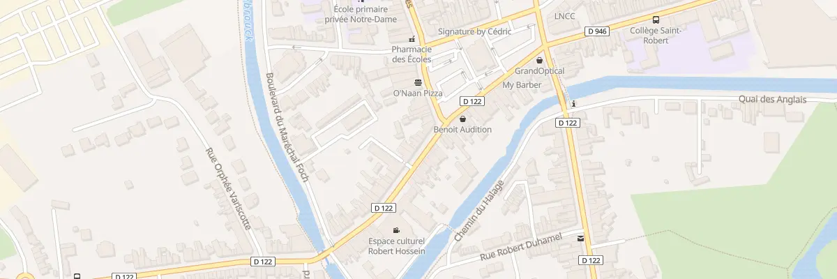 Plan du 4 Rue du Pont de Pierre à Merville