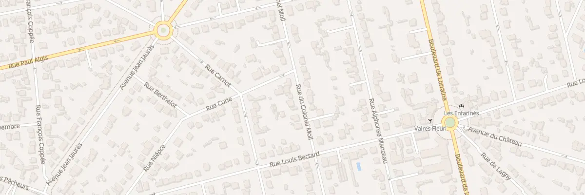 Plan du 40 Rue du Colonel Moll à Vaires-sur-Marne
