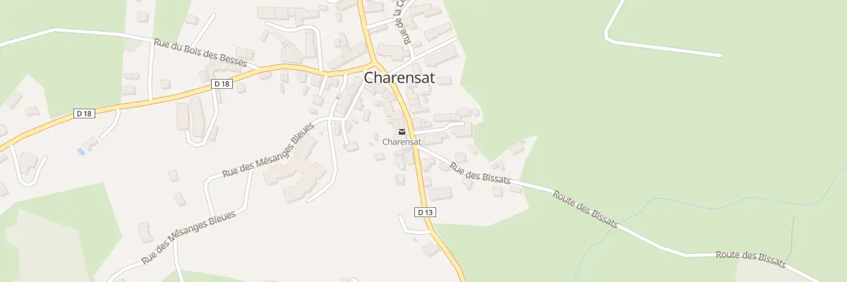 Plan du 5304A Le Bourg à Charensat