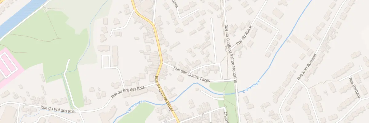 Plan du 7 Rue des 4 Faces à Béthune