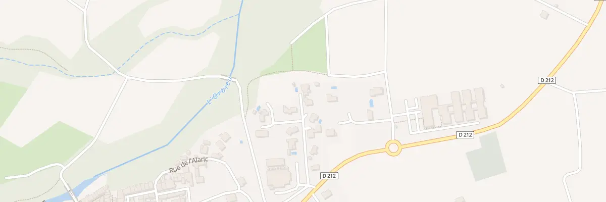 Plan du 5 Las Faïchos à Ribaute