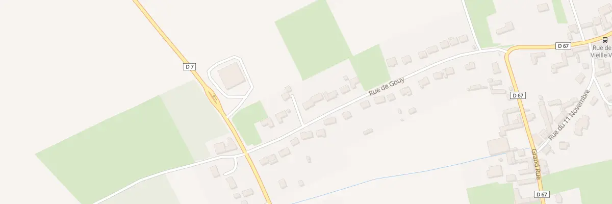 Plan du 26 Rue de Gouy à Simencourt